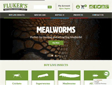 Tablet Screenshot of flukerfarms.com